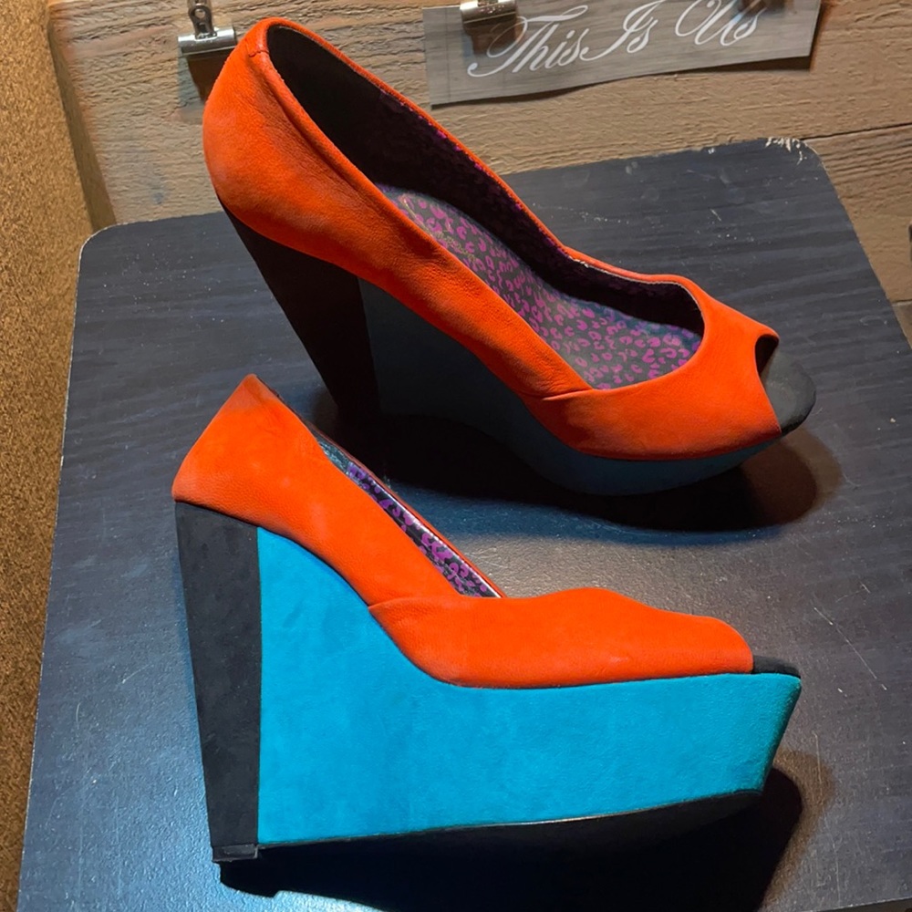 Jessica Simpson Colorful Wedges - Heels 👠